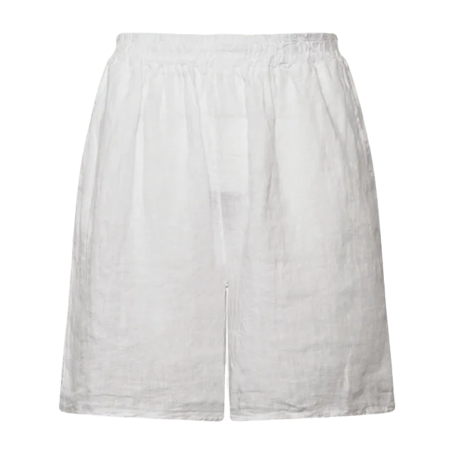 Tiffany Tracy, Shorts, Linen - White Shorts Dam Vit M/L