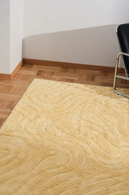 Jotex - Katoenen Vloerkleed 200x300 Cm Geel Geel - SHIV - Koop Katoenen vloerkleed bij Jotex