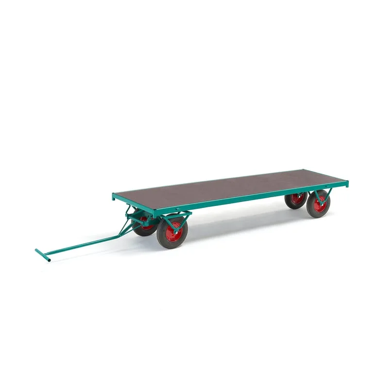 Wózek transportowy NIGEL, 1500 kg, 3000x1000x540 mm