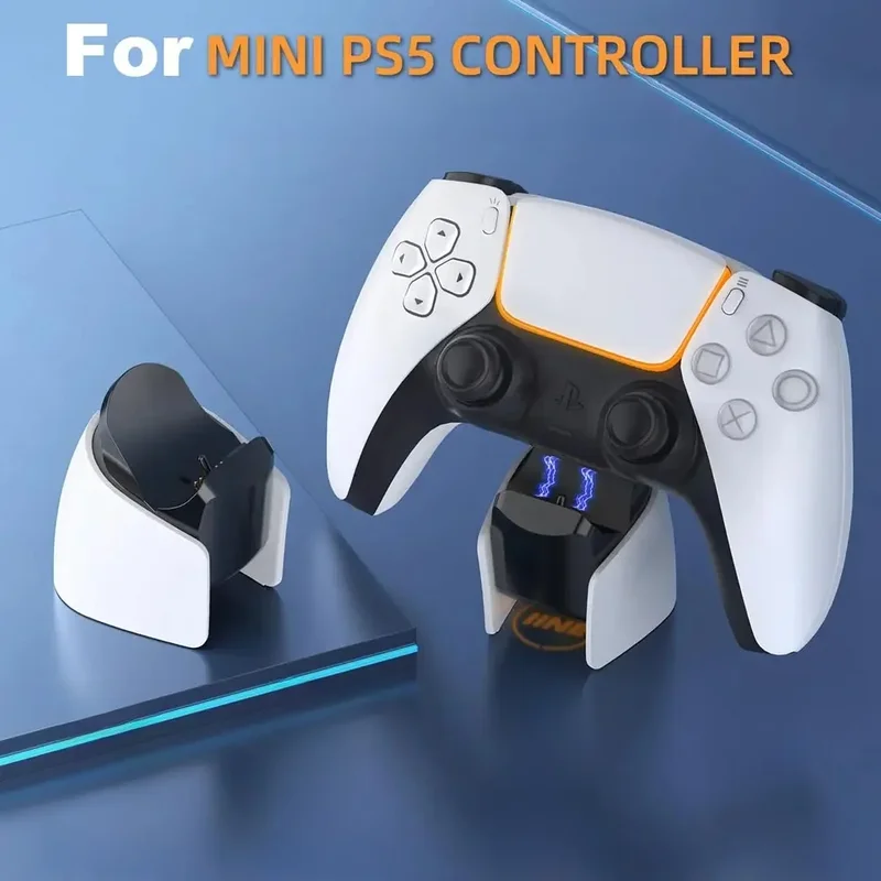AliExpress - Für PS5 Controller Mini Ladestation Schnelle USB Ladestation für PlayStation 5, DualSense Edge Controller mit Ladegerät Anzeige