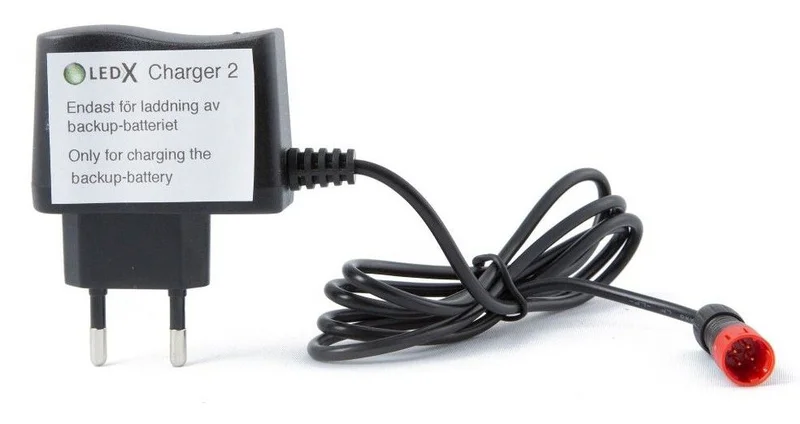 LEDX of Sweden LedX Charger 8,4 V for Backup Battery