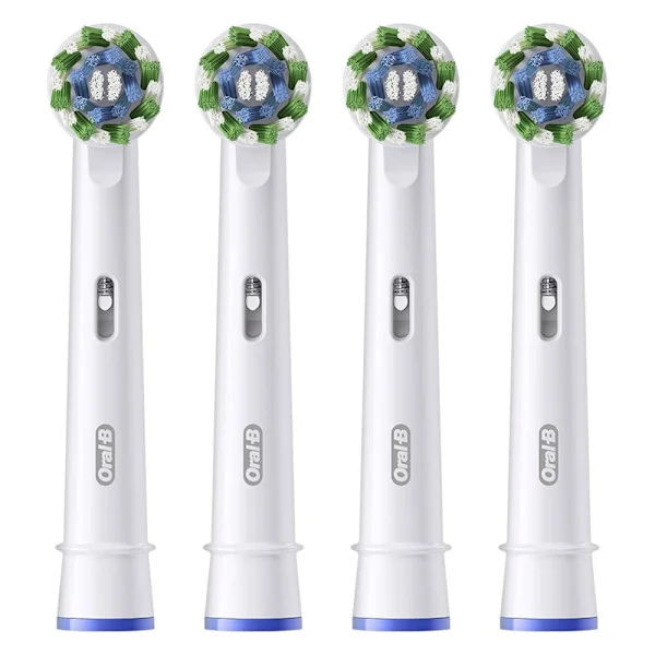 Oral-B Pro Cross Action 4-pack EB50RX-4 - valkoinen / Cross Act