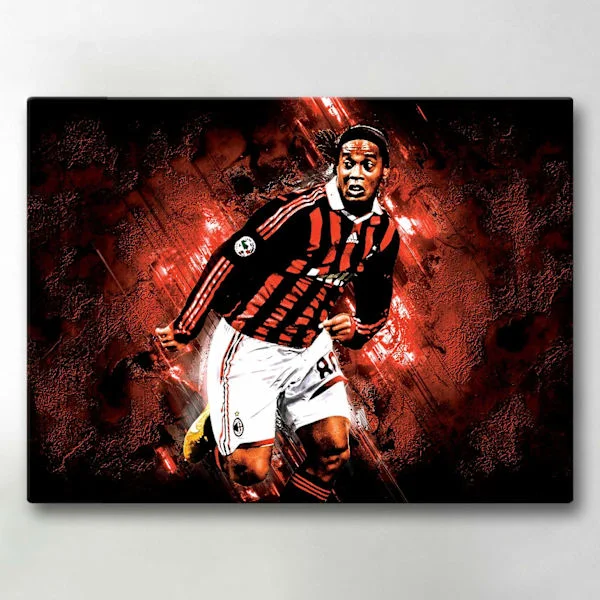 Canvas-taulut / Taulut - Ronaldinho - 40x30 cm - Canvastaulut