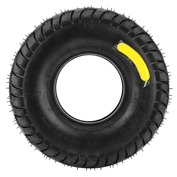Gummi Ytre Dekk Hjul 4.10/3.50-5 12in 4.10/3.50-4 10in God Elastisitet for Oppblåsbar Verktøyvogn Tralle