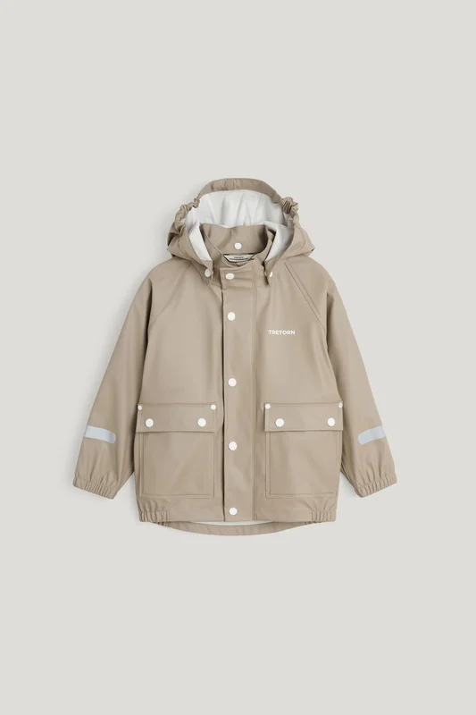 Tretorn Kids Wings Raincoat — Rainjacket Kids — Brown | Outerwear, Wellies, Jackets & Rainwear for Women, Men & Children