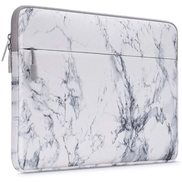 【BQ】MOSISO Sleeve Kompatibel med MacBook Air och MacBook Pro 13 tum Marmor