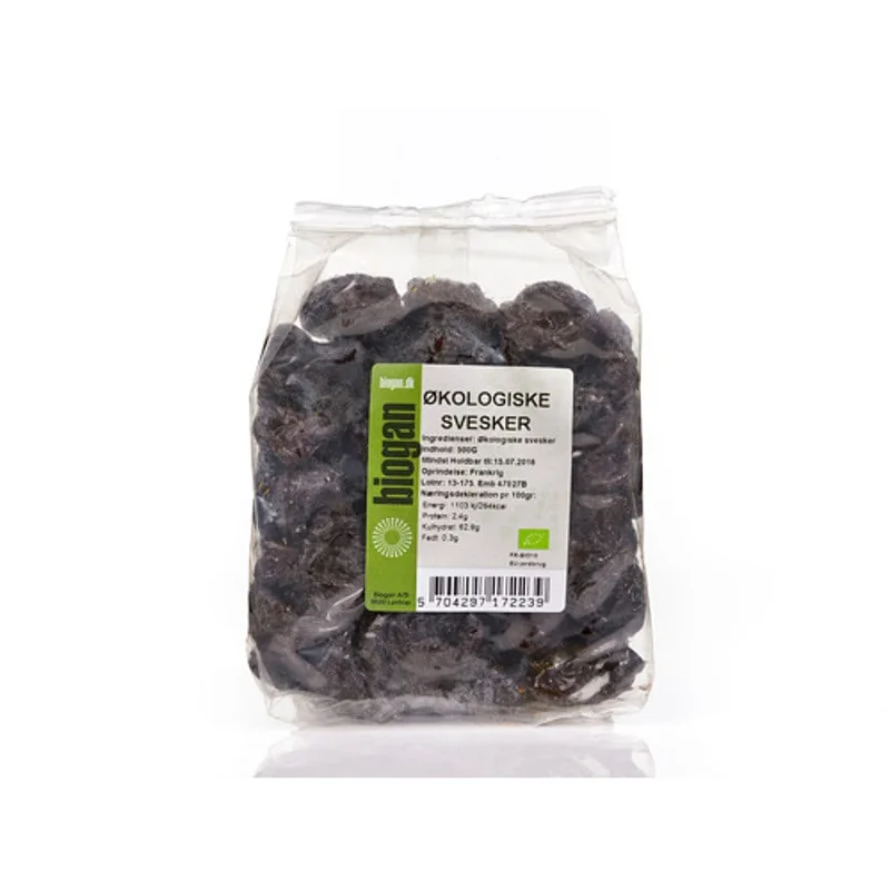 3 for 2 - Biogan Svesker u. sten Ø 500 g, Helse & Madvarer, Tørret Frugt & Nødder, Tørret Frugt
