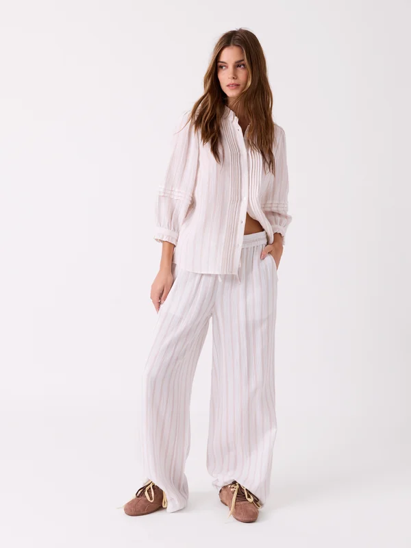 Jean Paul - Deborah bukse - Dame - Hvit - Bukser & Jeans - L