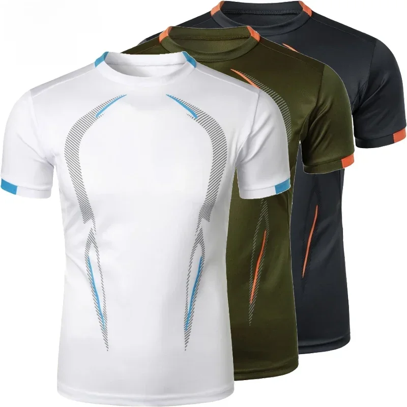 AliExpress - Sommer Gym Atmungsaktive T-shirt Männer Schnell Trocknend Jogging Tops Männer Leichte Training Tees Fitness Tops Laufen Sweatwear