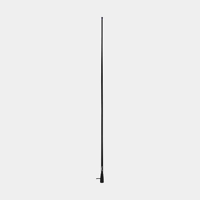 VHF antenna Glomex RA400/BK, fiberglass, black, 150 cm, with RG58 cable 6 meters