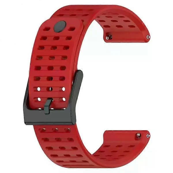 Gäller för 4 modeller för Suunto 9 Peak Andningsbara klocktillbehör 18 gram Armband Vattentätt klockarmband Silikon