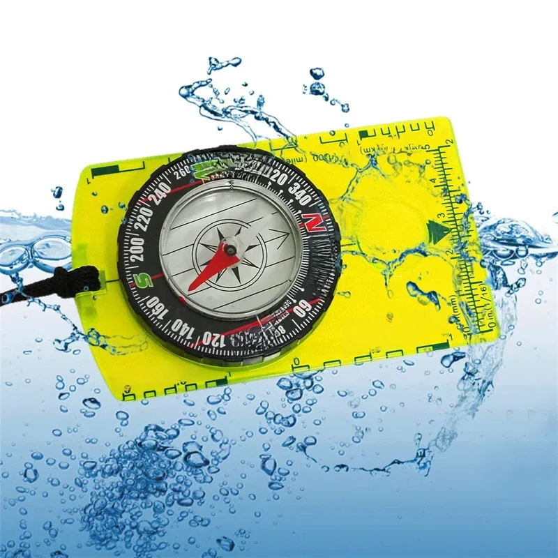 AliExpress - Wasserdichter Kompass, Outdoor-Gadget, Navigation, Wandern, Kompass, Camping, Orientierung, Rucksackreisen, Kartenlesekompass für Scout-
