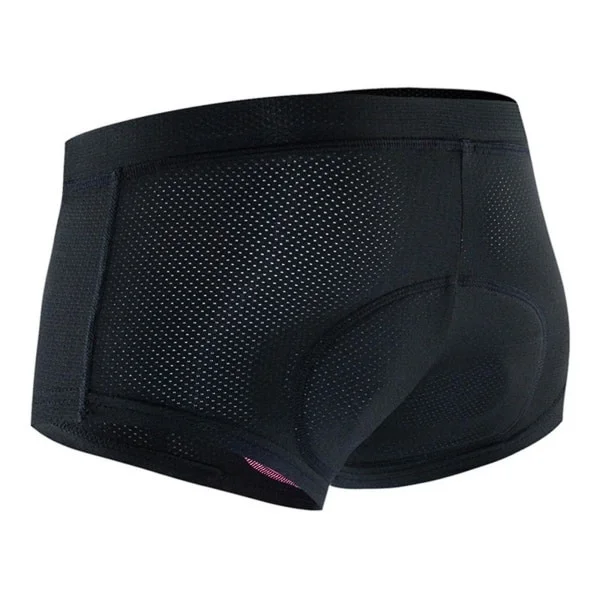 Damcykelshorts, Sportmönstrade shorts, Tajta cykelbyxor Svarta 2XL Svarta
