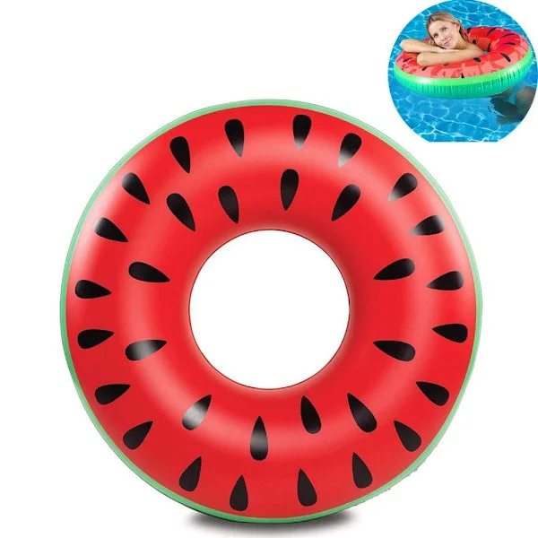 Badring för vuxna, badring vattenmelon melon röd badring badring