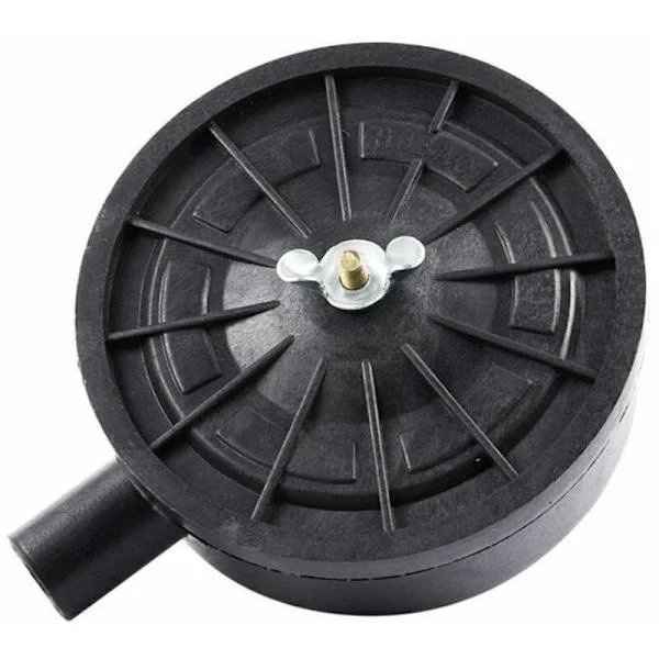 Luftfilter Kompressor Filtrering Lyddæmper 20mm Hanstik Sort, DEBUNS