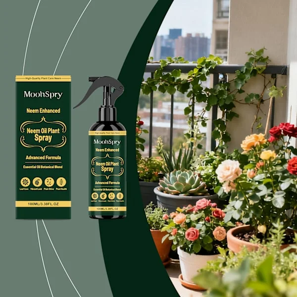 Neem Oil Plant Spray (100 ml) for Leaf Care & Maintenance