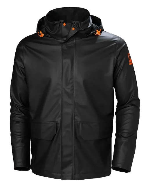 Helly Hansen Workwear Gale Sadetakki musta Musta, Vaatteet