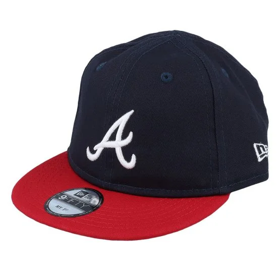 New Era - MLB Blu snapback Cappellino - Kids Hatstore Exclusive x Atlanta Braves Infant 9FIFTY Navy/Scarlet Snapback @ Hatstore