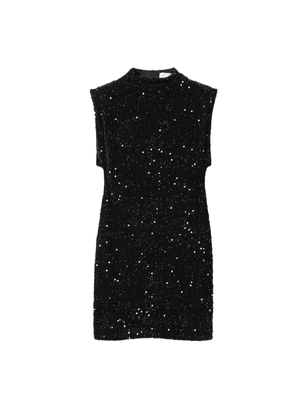 Noella Kali Dress - Black Klänningar Dam Svart XXL