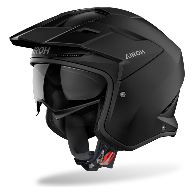 Casco Abierto Airoh Kombakt Negro Mate S