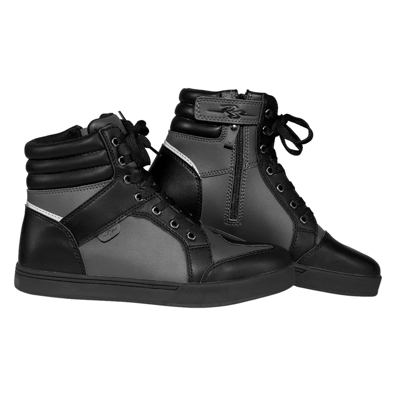 Motorradschuhe Rusty Stitches Joey Schwarz/Grau 44