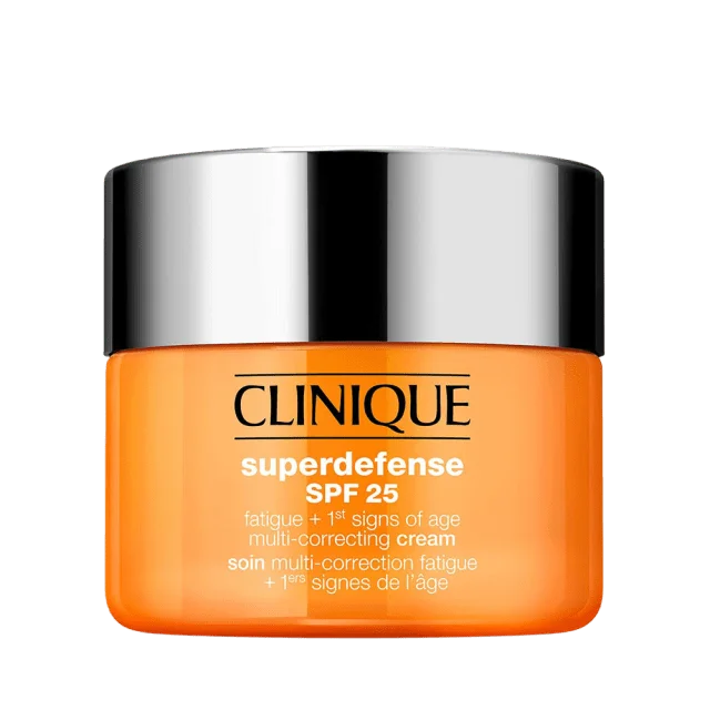 Clinique Superdefense SPF 25 fatigue multi-correcting Face cream, Combination/oily + oily skin Dagcreme Dam 30 ML