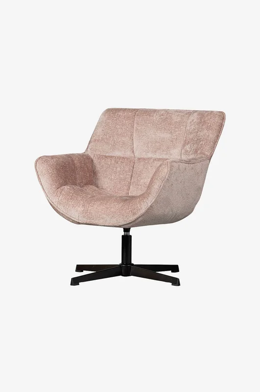 WOOOD - Snurrfåtölj Wibo - Brun - Fåtöljer - Från Homeroom