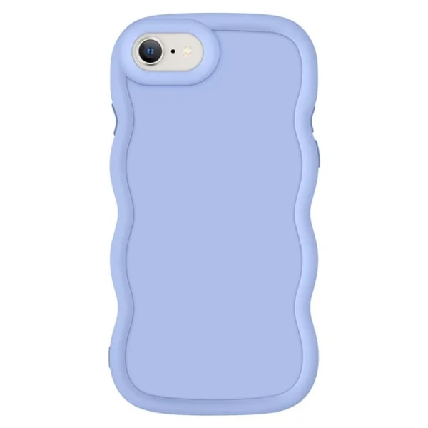 Fodral för iPhone 7, 8, SE 2020, SE 2022 - Stöttålig Silikon - Lavendel - Matt Yta - Modern Design