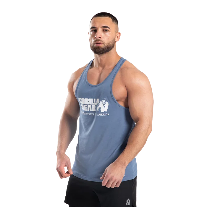 Gorilla Wear Classic Tank Top, Coronet Blue