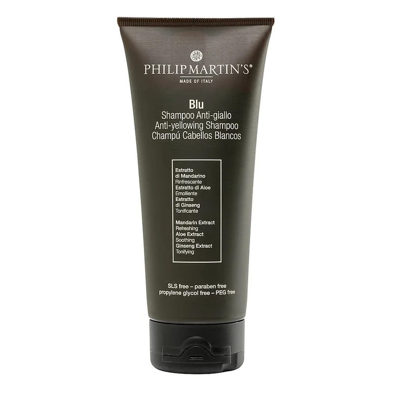 Philip Martin's Blu Anti-Yellowing Shampoo 200 ml, Hår, Shampoo, Silver Shampoo
