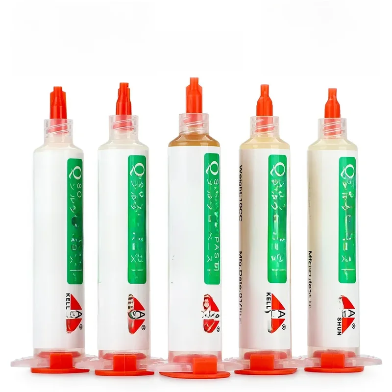 AliExpress - Flux 100% Original KELLYSHUN PCB Flux à souder 10ml Tube d'aiguille Flux de soudage pâte à souder sans nettoyage NC 559 558 652 soudure