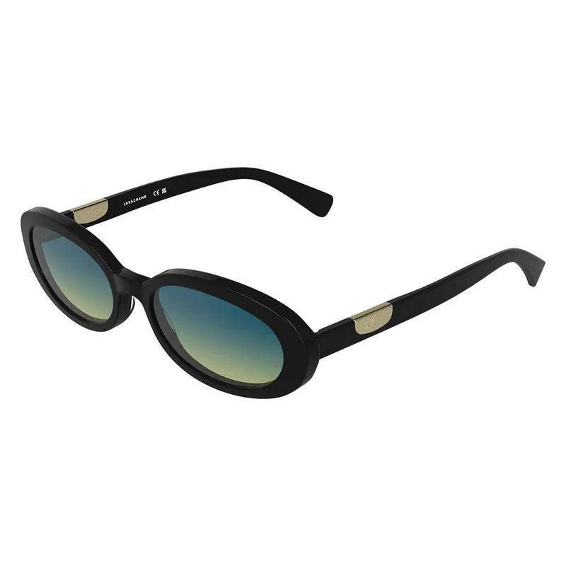 Longchamp -Aurinkolasit - Black Oval - Longchamp LO795S 001 5418