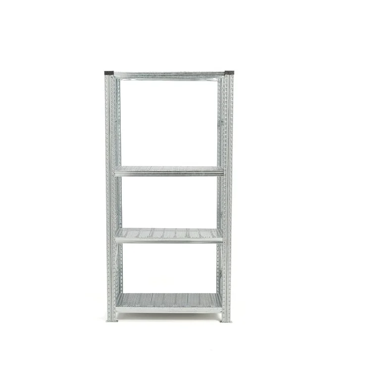 Verzinktes Regal BLEND, mit Auffangwanne, Grundgerät, 1972 x 900 x 400 mm, 14 L