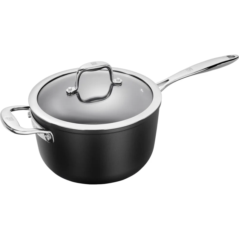 Zwilling Forte kasserolle med lokk 3,8 liter' - 'Svart