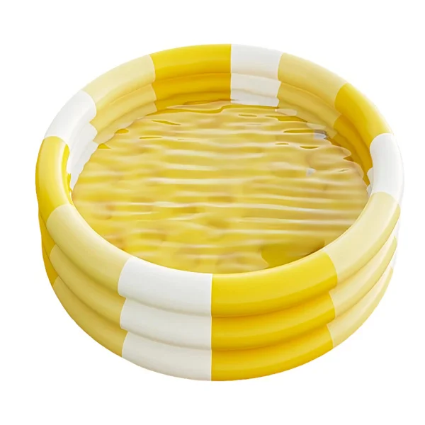 Uppblåsbar barnpool, uppblåsbar barnpool, småbarns baby pool för sommarvattenfest trädgård