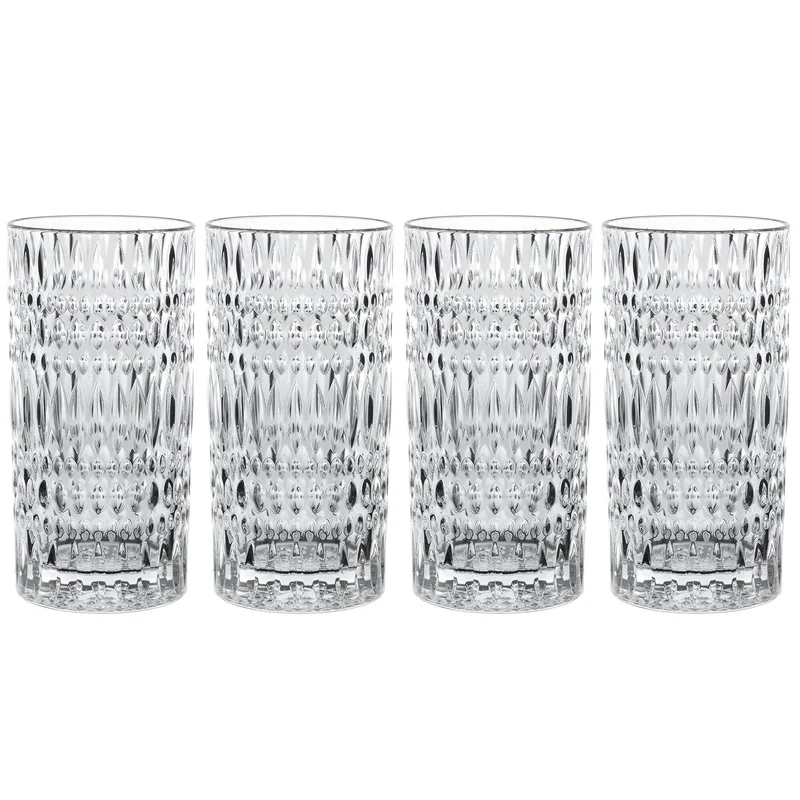 Nachtmann Ethno longdrinkglas 4 pack, 43,4 cl | Dukning & Servering > Glas > Cocktail- & Drinkglas > Longdrinkglas | Bagaren och Kocken