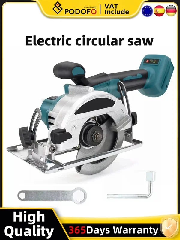 AliExpress - Brushless Electric Circular Saws 5Inch Cordless Cutting Tool Handheld Woodworking Tools for Makita 18V Battery
