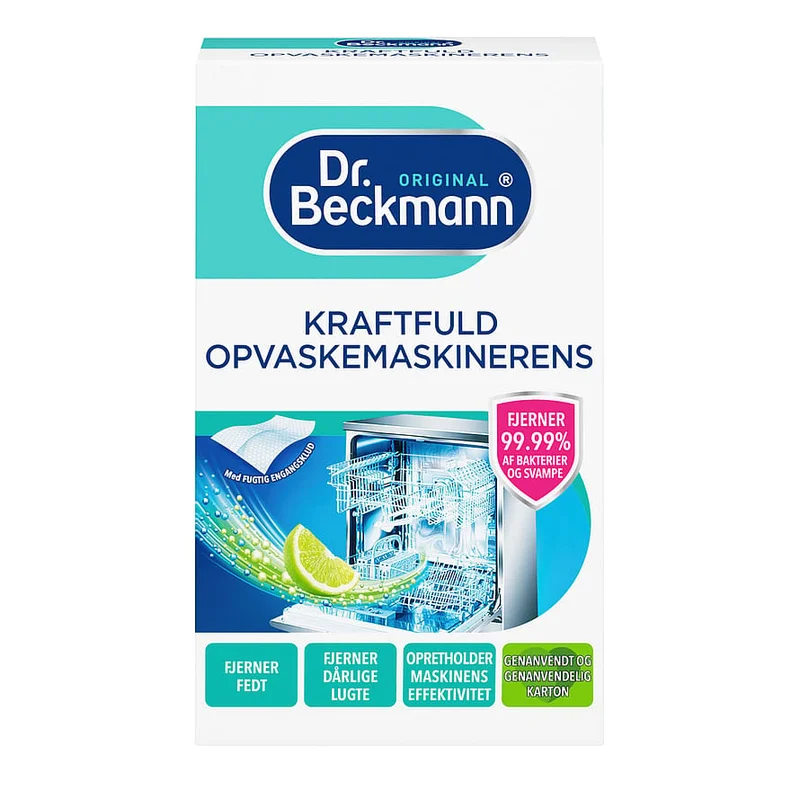 Dr. Beckmann Kraftfuld Opvaskemaskinerens 75 g, Tøj & Bolig, Rengøring, Øvrigt