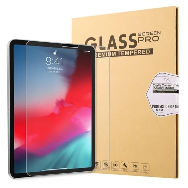 2x Displayskydd i härdat glas till iPad Pro 12,9 tum ( Gen 5 Gen 4, Gen 3 )