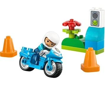 LEGO-DUPLO Town Blå politimotorsykkel 10471-LEGO DUPLO Town Blå politimotorsykkel 10471-LEGO-LEGO
