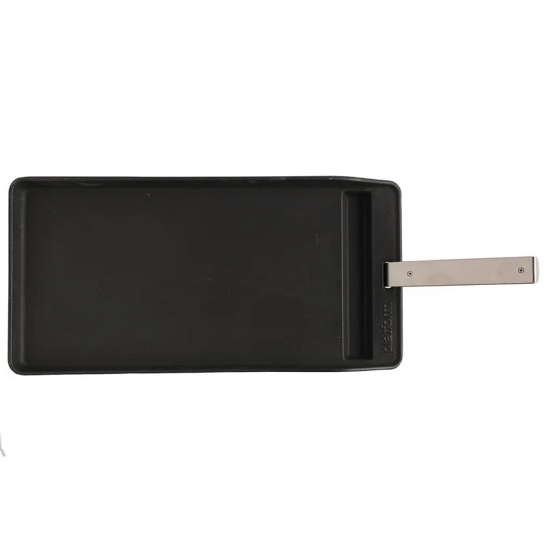 Mustang Sapphire plancha stegeplade 24 x 47,5 cm, støbejern - Sort | KitchenOne