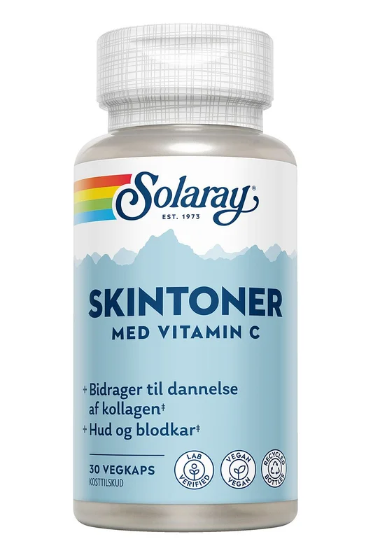 3 for 2 - Solaray Solaray Skintoner 30 kaps., Helse & Madvarer, Hud, Hår & Negle, Kosttilskud Til Huden