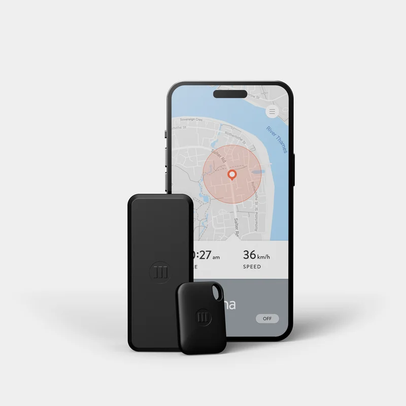 GPS-sändare Monimoto 9, 4G, trådlös, med inbyggt uppladdningsbart batteri (1 år per laddning)
