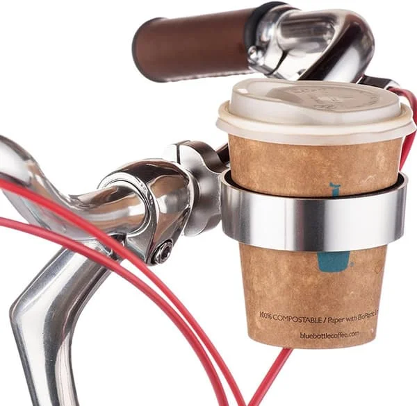 Cykelstyr Kaffekopholder Aluminium Kop Flaske Styrholder Cruiser Cykel Mountain Road Cykel Vandflaske Kaffekopholder
