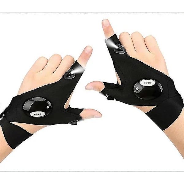 Farsdagsgave Herredagsgave Led-hansker - Gaver til menn kvinner Handyman Verktøy Gadgets, Bursdagsgave Gaveideer til ham Pappa Far Menn, Fiske A