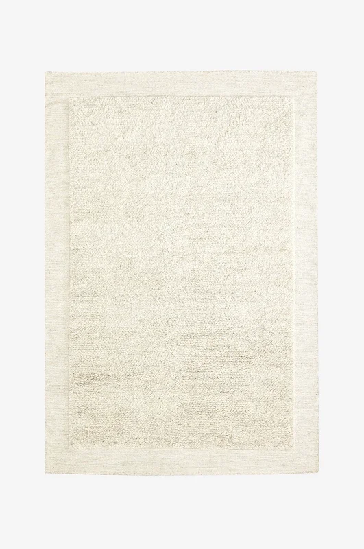 Kave Home - Marely valkoinen villamatto 160 x 230cm - Valkoinen - Villamatot - 160X230 - - Homeroom