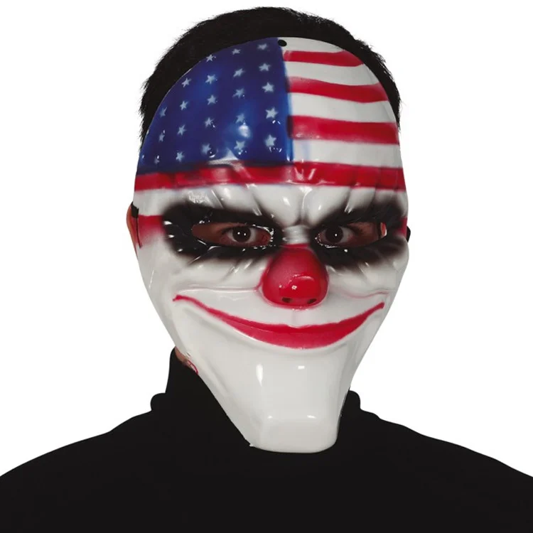 Amerikansk Klovn Maske