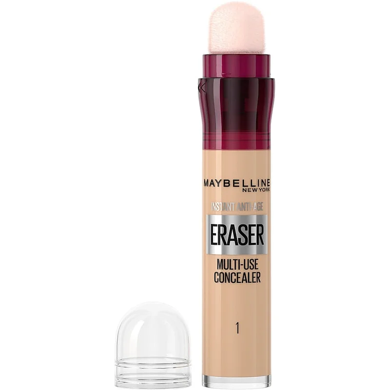 Maybelline New York Instant Eraser Concealer 01 Light, Makeup, Ansigt, Concealer