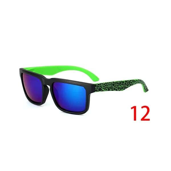 Vintage KEN BLOCK Solbriller Mænd Spioneret Mærke Designer Reflekterende Spejl Solbriller Mandlige Kvinder Retro Firkantet Kørebriller uv