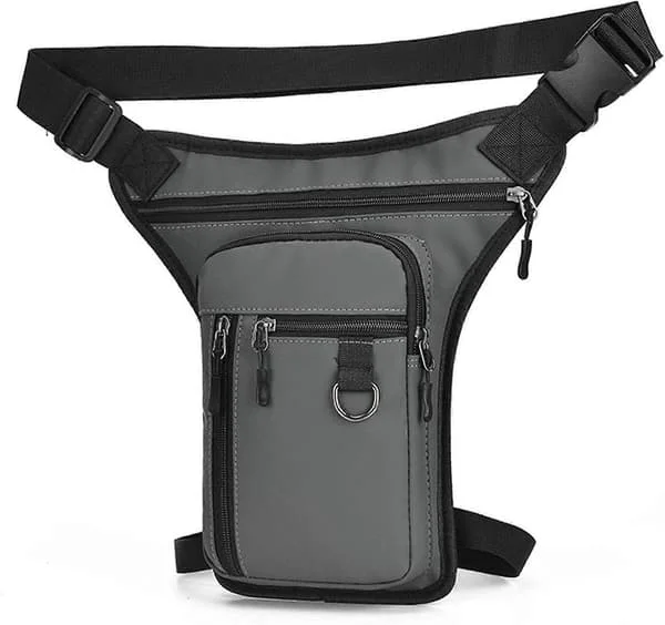 Leg Bag, Drop Leg Bag, Hiking Waist Bag with Multiple Pockets, Outdoor Thigh Bag Waist Bag